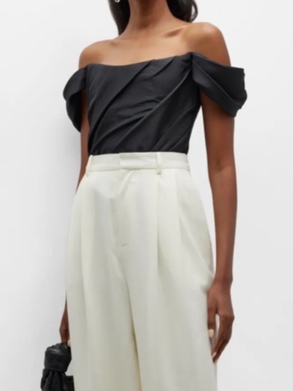 Rozie Corsets Off-the-Shoulder Draped Corset Top – NWT